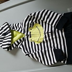 3 month carters jacket froggy